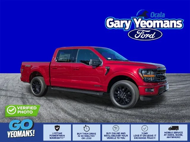 New 2026 Red Ford XLT image 1