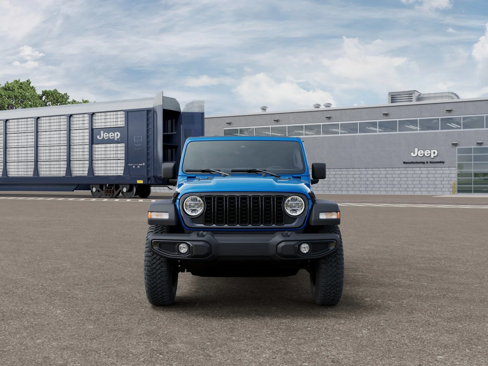 New 2026 Hydro Blue Pearlcoat Jeep Willys image 7