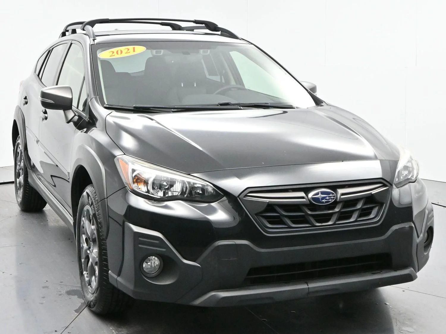 Used 2021 Crystal Black Silica Subaru Sport image 2