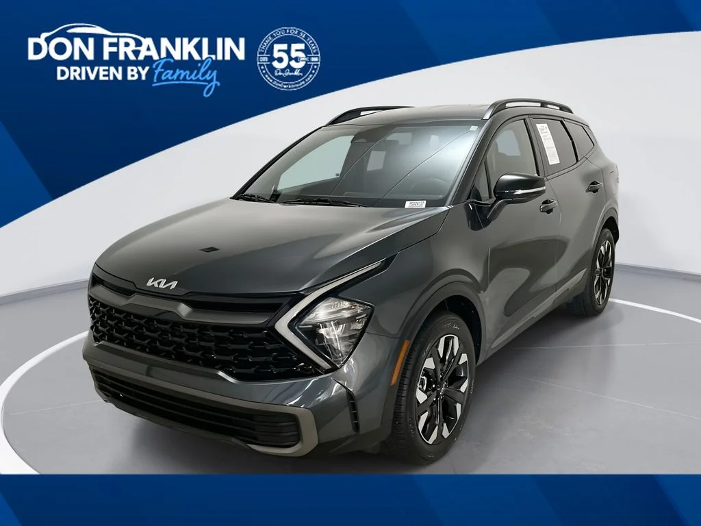Used 2023 Gray Kia X-Line image 1