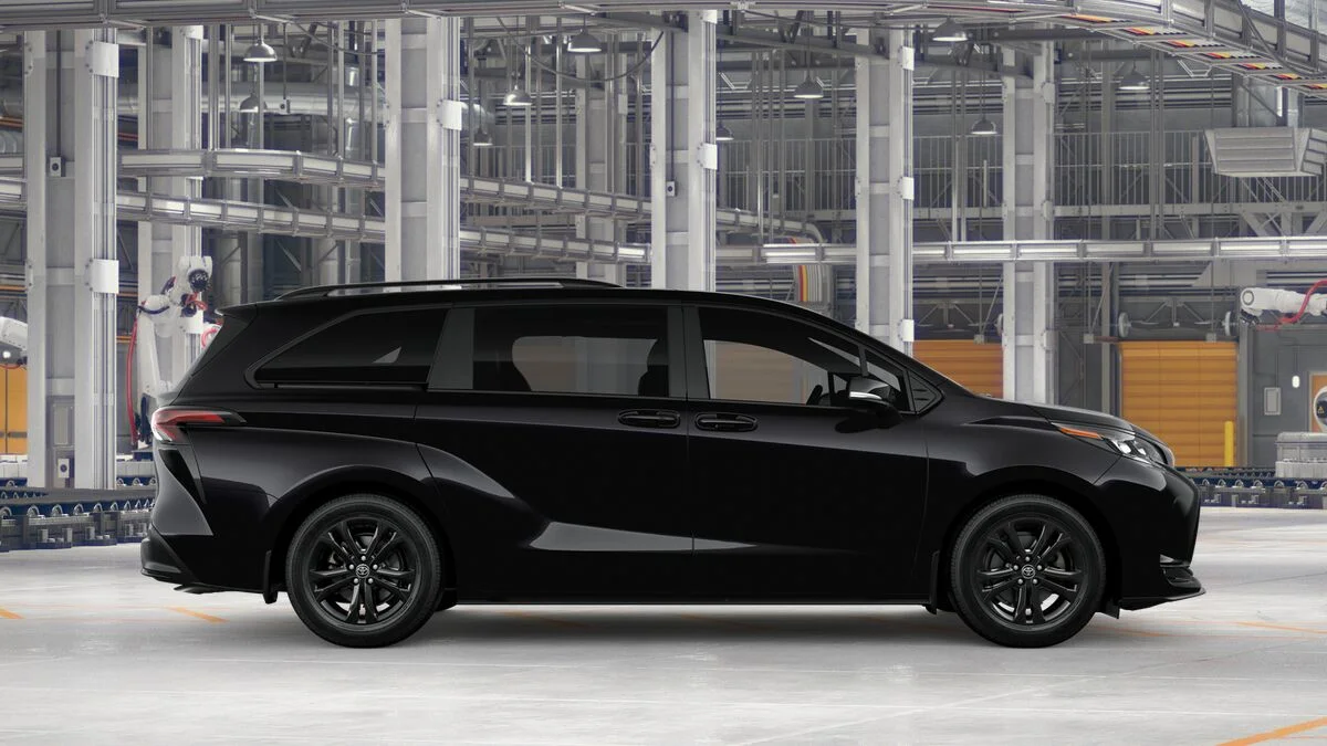 New 2026 Midnight Black Metallic Toyota XSE 7 Passenger image 12