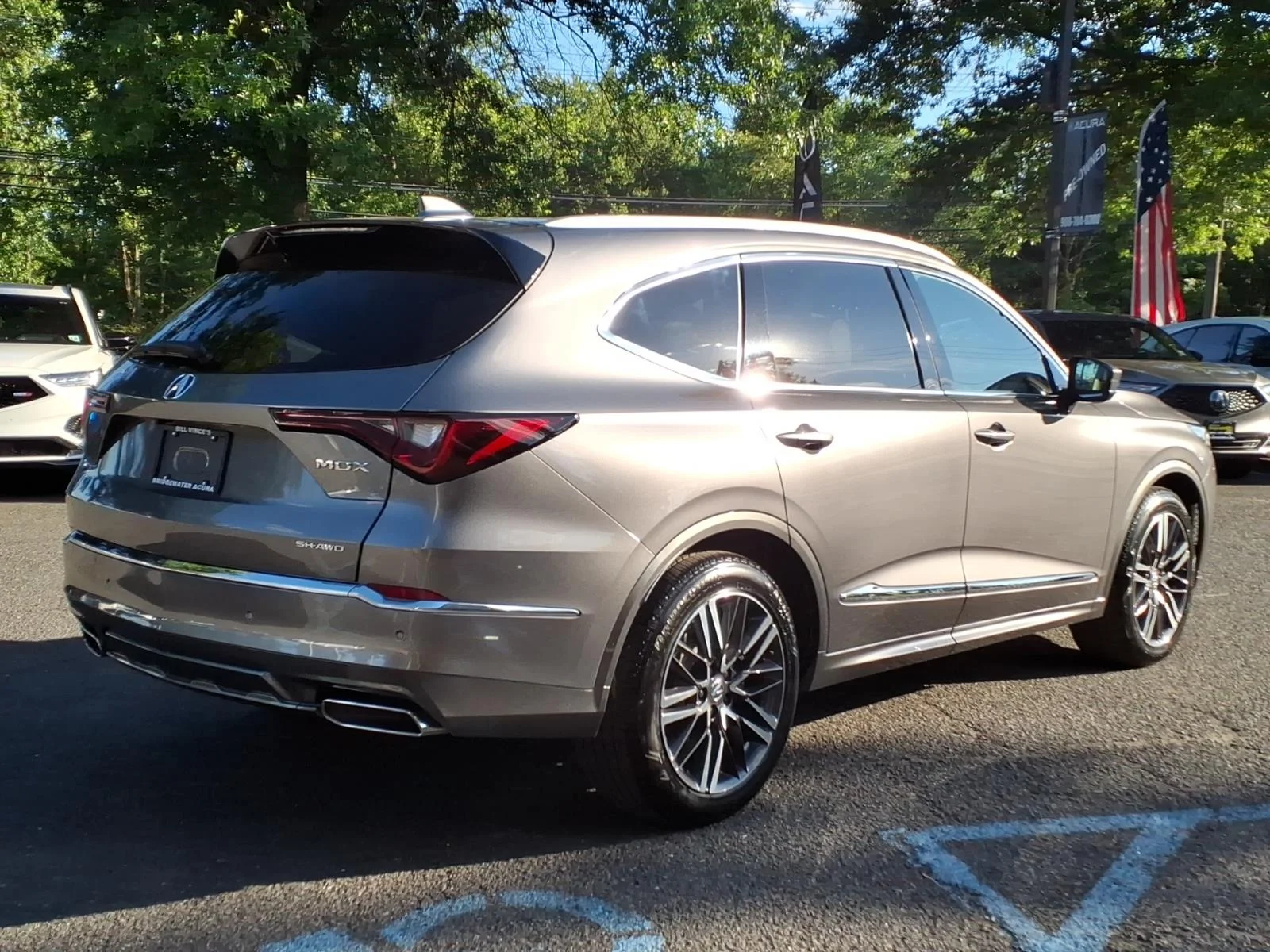 Certified Used 2026 Liquid Carbon Metallic Acura SH-AWD with Advance Package image 4