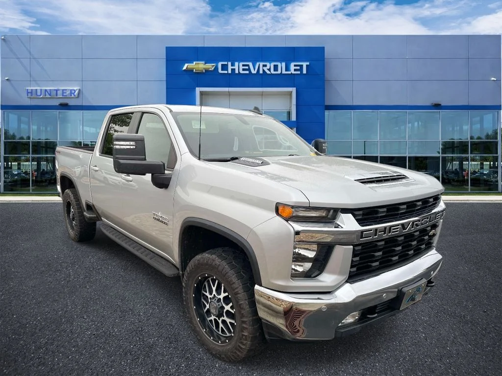 Used 2021 Silver Ice Metallic Chevrolet LT image 1