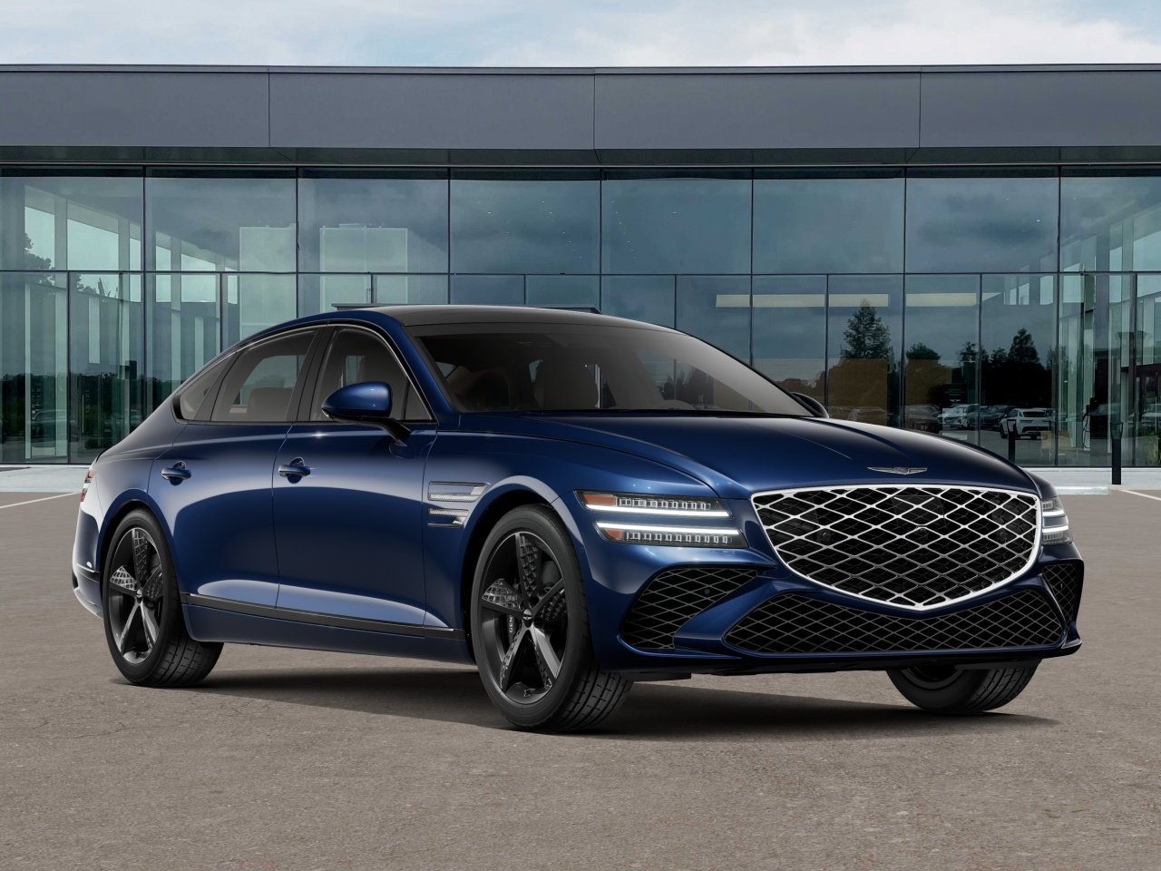 New 2026 Capri Blue Genesis 3.5T SPORT PRESTIGE image 2
