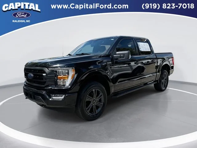 Used 2023 Black Ford XLT image 1