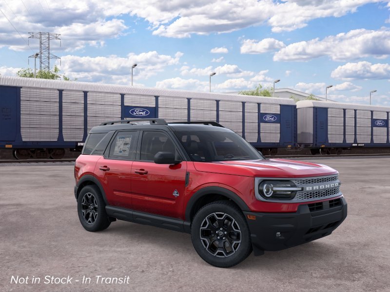 New 2026 Ruby Red Metallic Tinted Clearcoat Ford Outer Banks image 8