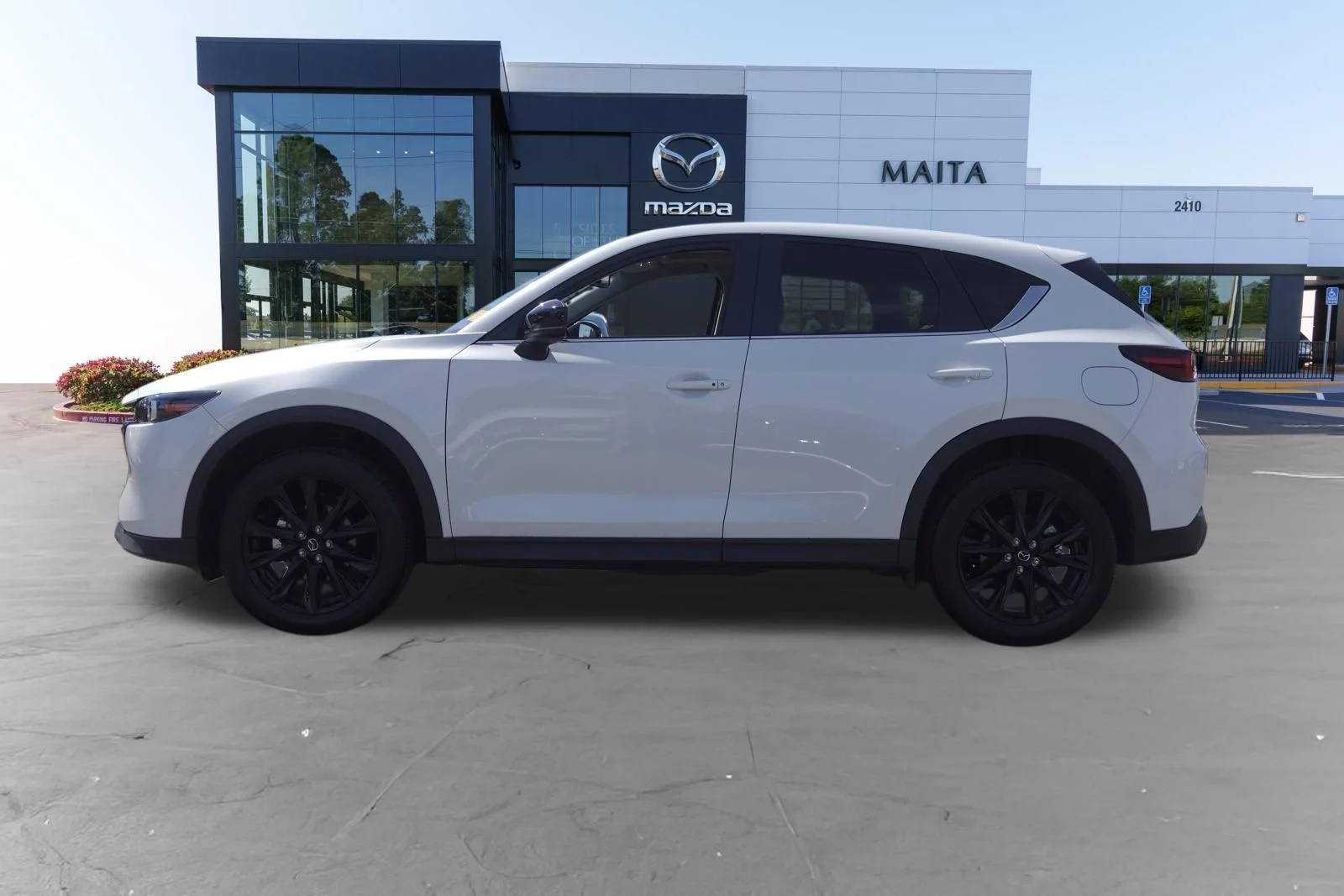 Certified Used 2025 Rhodium White Metallic Mazda 2.5 S Carbon Edition image 8
