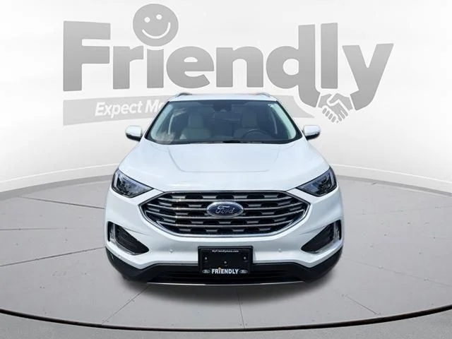 Used 2023 White Metallic Ford Titanium image 12
