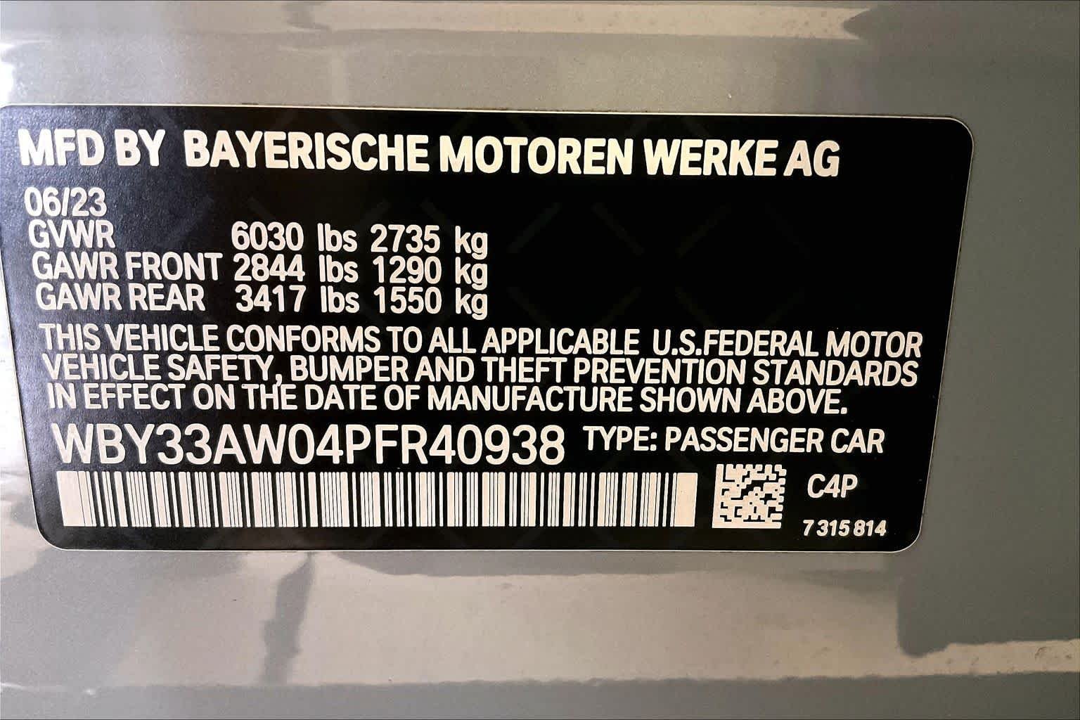 Used 2023 Brooklyn Grey Metallic BMW M50 image 31
