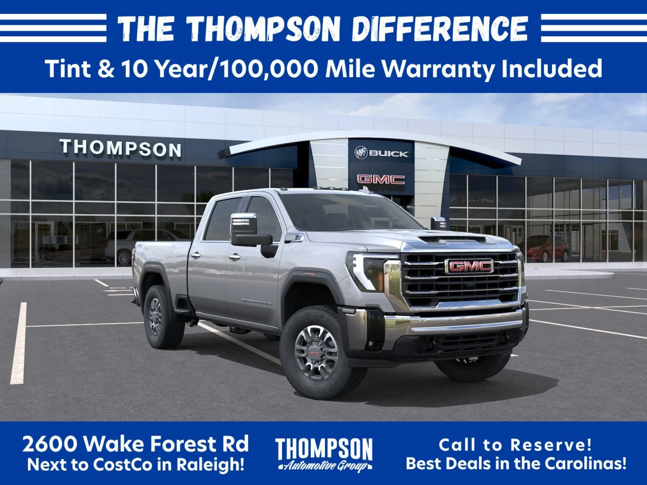 New 2026 Sterling Metallic GMC SLT image 1