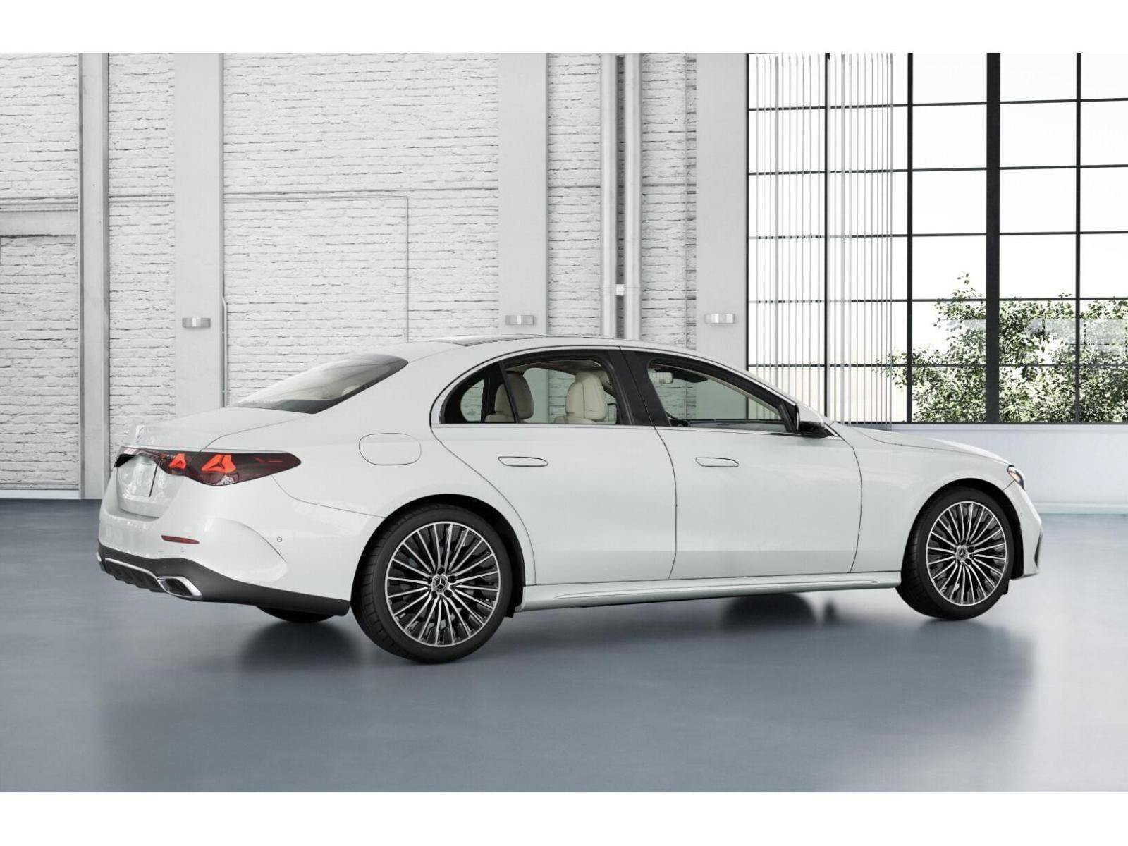New 2026 MANUFAKTUR Moonlight White Metallic Mercedes-Benz E 350 image 19