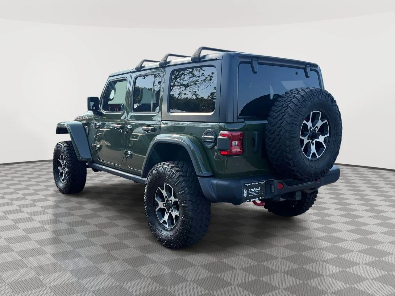 Used 2021 Sarge Green Clearcoat Jeep Rubicon 4x4 image 6