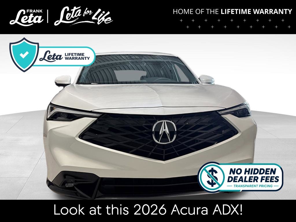 New 2026 Platinum White Pearl Acura w/A-Spec Package image 11