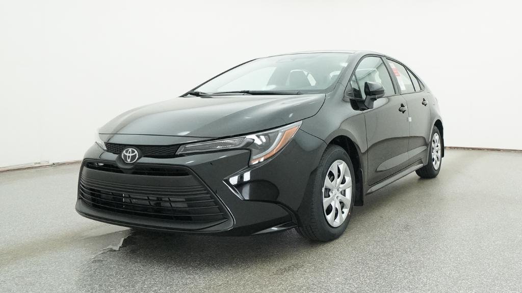 New 2026 Midnight Black Metallic Toyota LE image 3