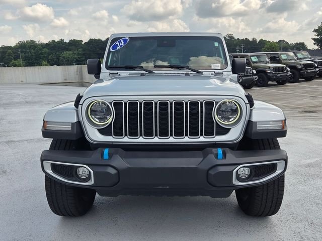 Used 2024 Silver Jeep Sahara 4xe image 2