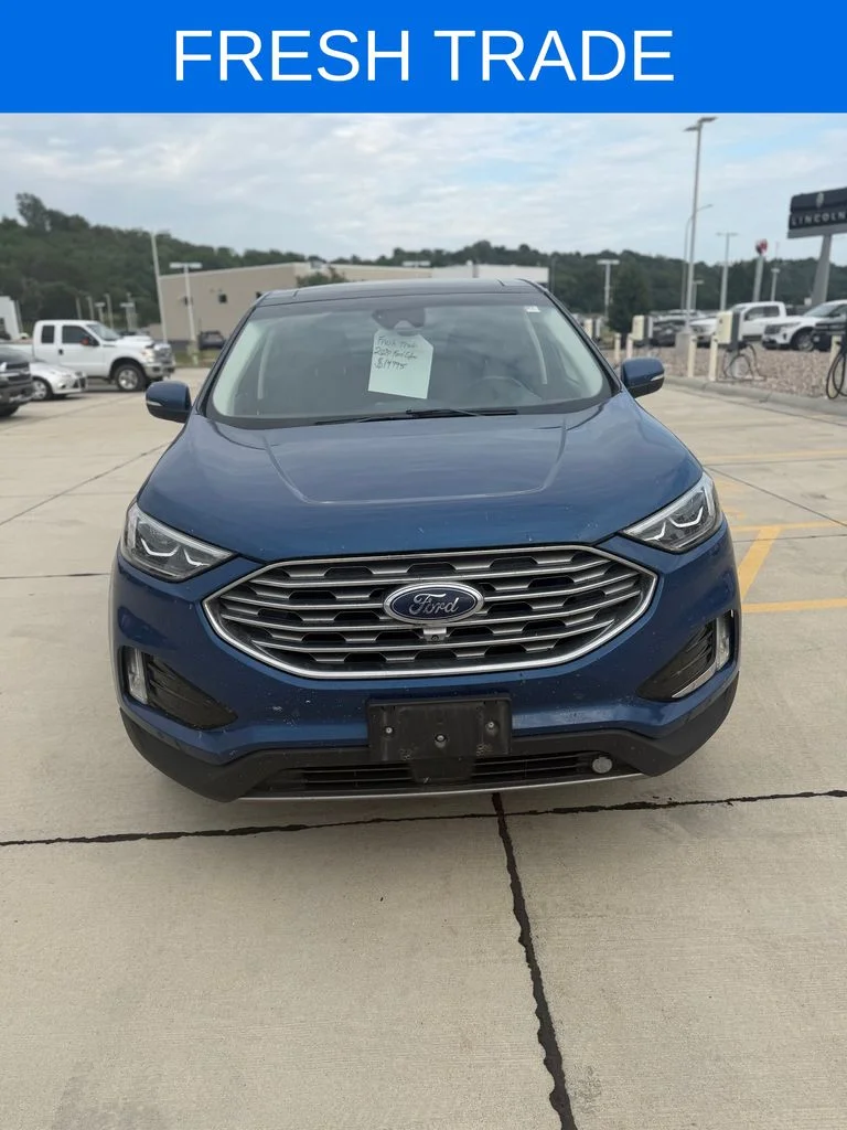 Used 2020 Atlas Blue Metallic Ford Titanium image 1