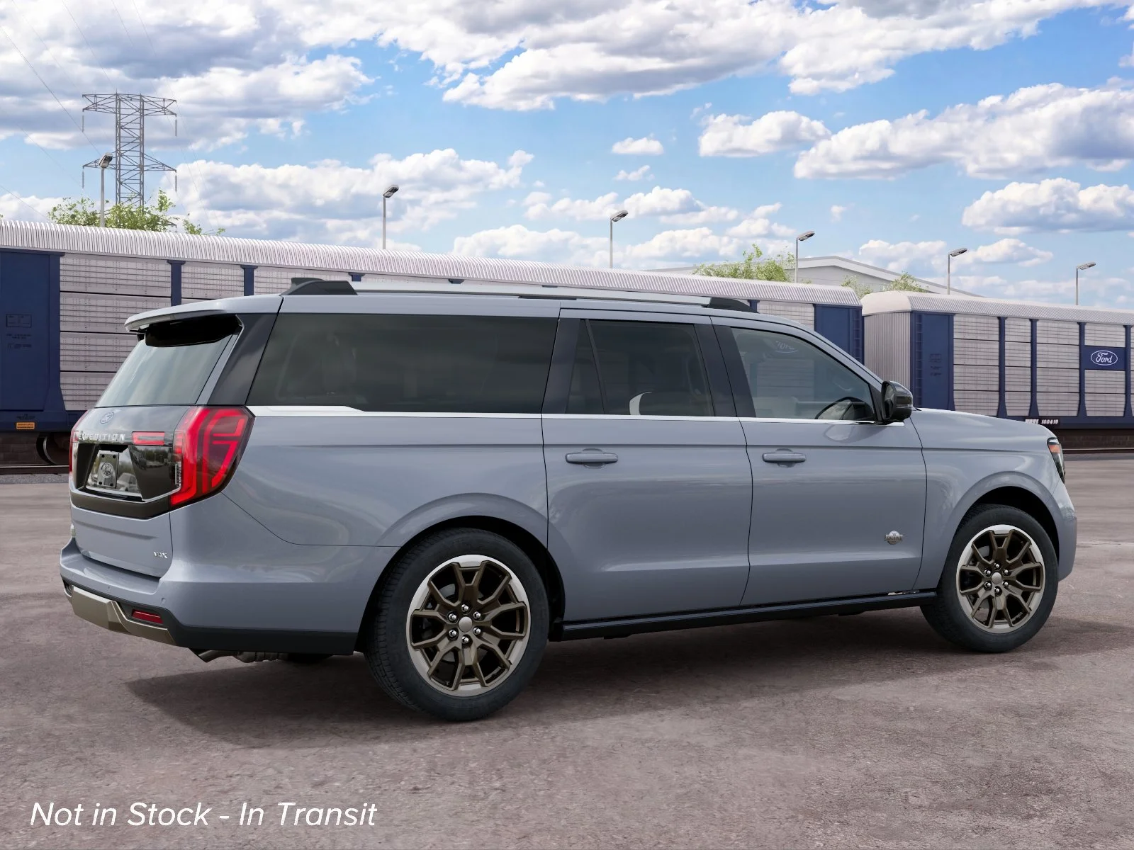 New 2027 Glacier Gray Metallic Tri-Coat Ford MAX King Ranch® image 6