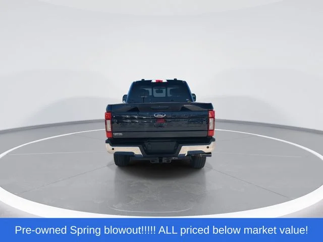 Used 2021 Blue Ford Lariat image 7