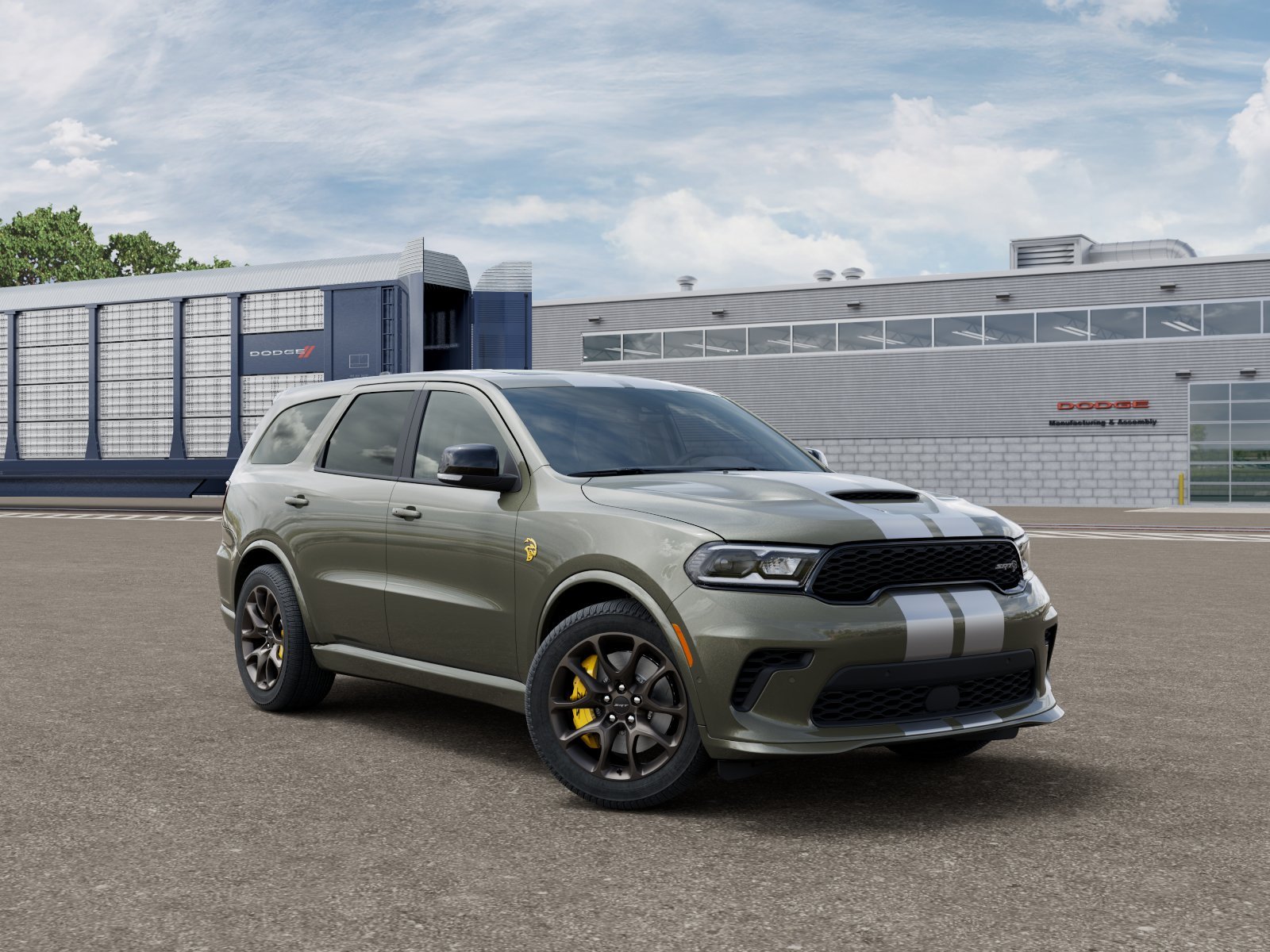 New 2026 Green Machine Exterior Paint Dodge SRT Jailbreak image 5