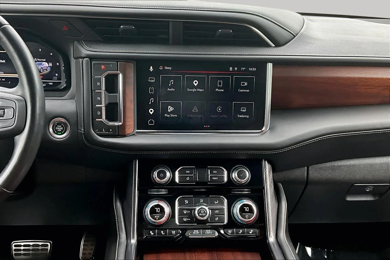 Used 2023 White Frost Tricoat GMC Denali Ultimate image 7
