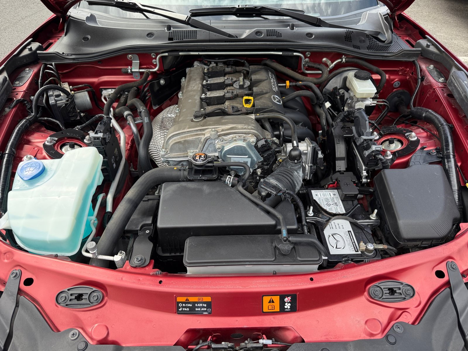 Used 2016 Red Metallic Mazda Grand Touring image 18