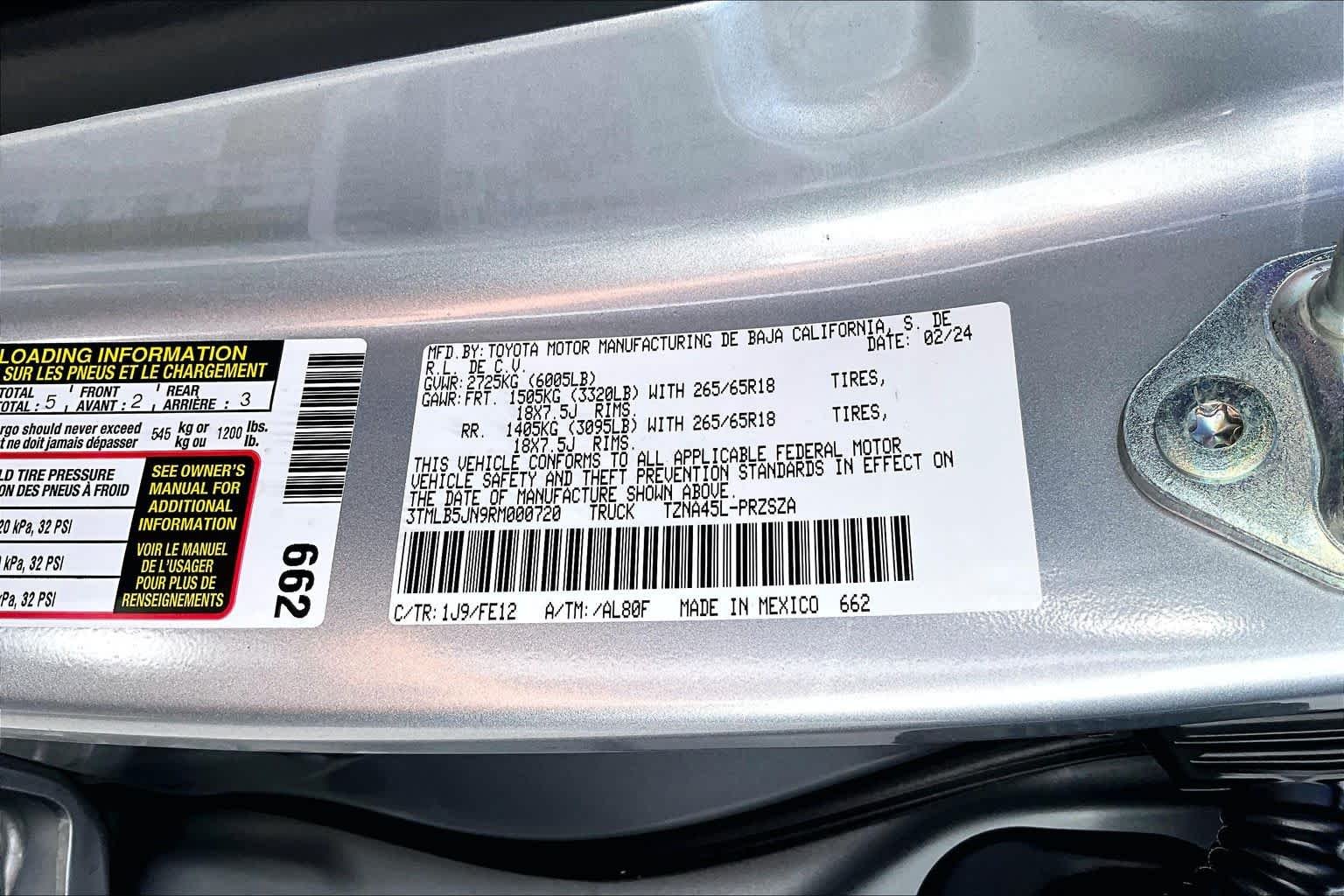 Used 2024 Celestial Silver Metallic Toyota TRD Sport image 34