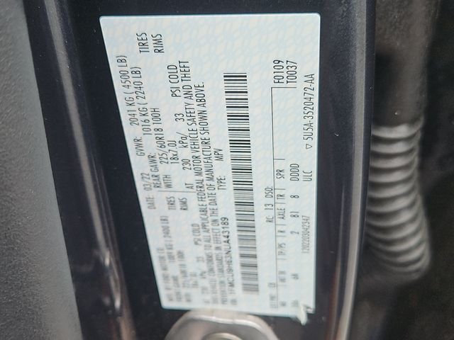 Used 2022 Blue Metallic Ford SEL image 7
