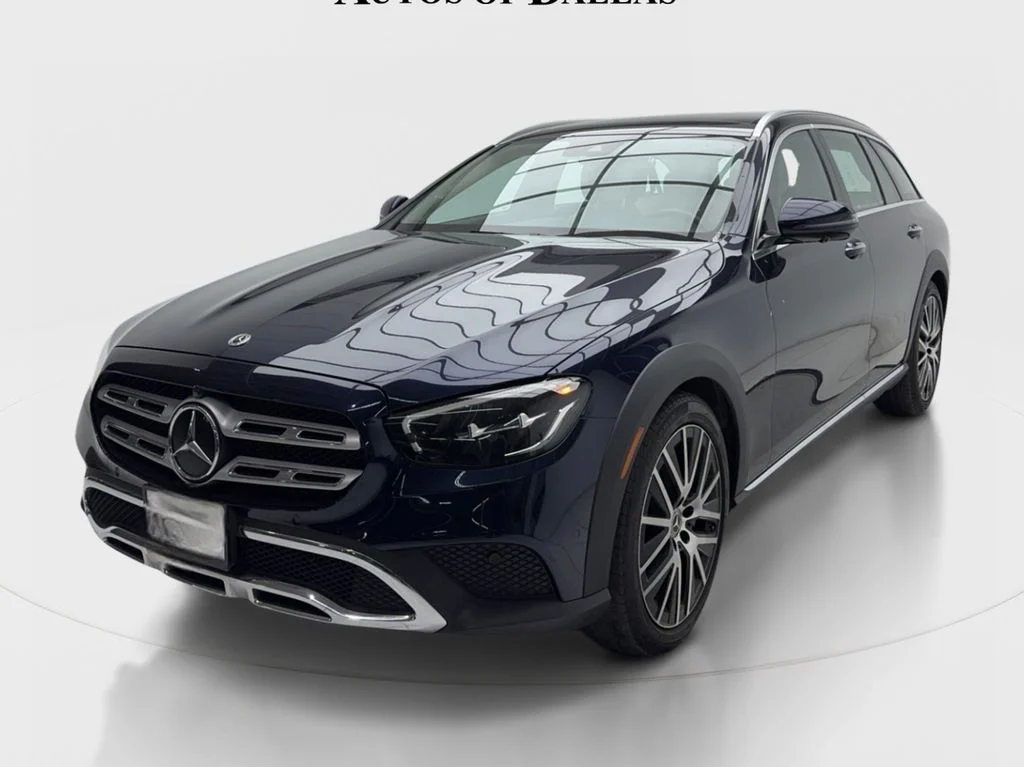 Used 2022 Blue Mercedes-Benz E 450 image 4