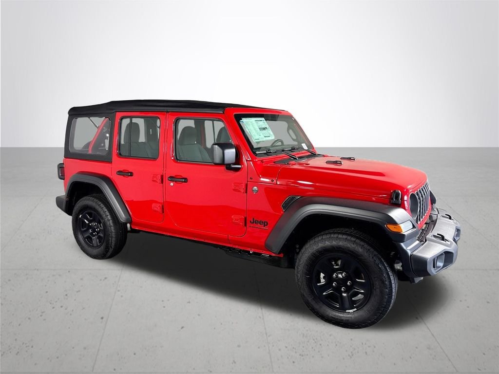 New 2026 Firecracker Red Clear-Coat Exterior Paint Jeep Sport S image 4