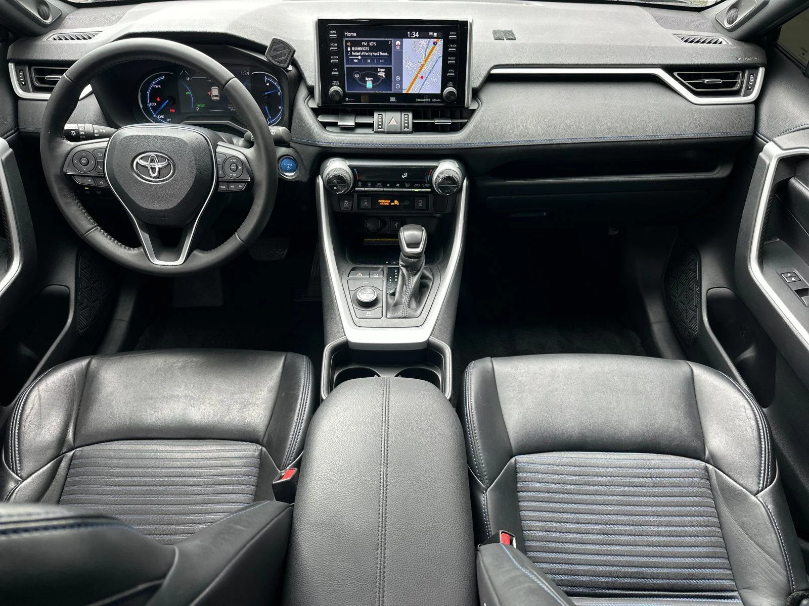 Used 2021 Midnight Black Metallic Toyota XSE image 12