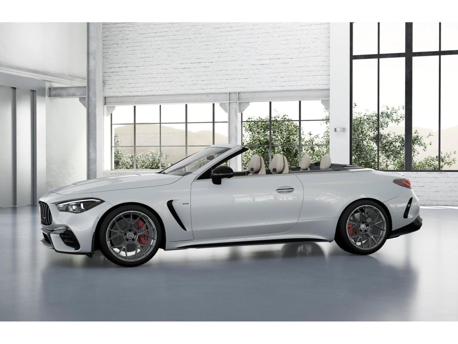 New 2027 MANUFAKTUR Moonlight White Metallic Mercedes-Benz AMG® CLE 53 4MATIC+ Cabriolet image 36