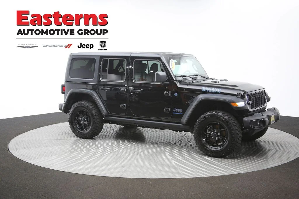 Used 2025 Black Jeep Willys 4xe image 48