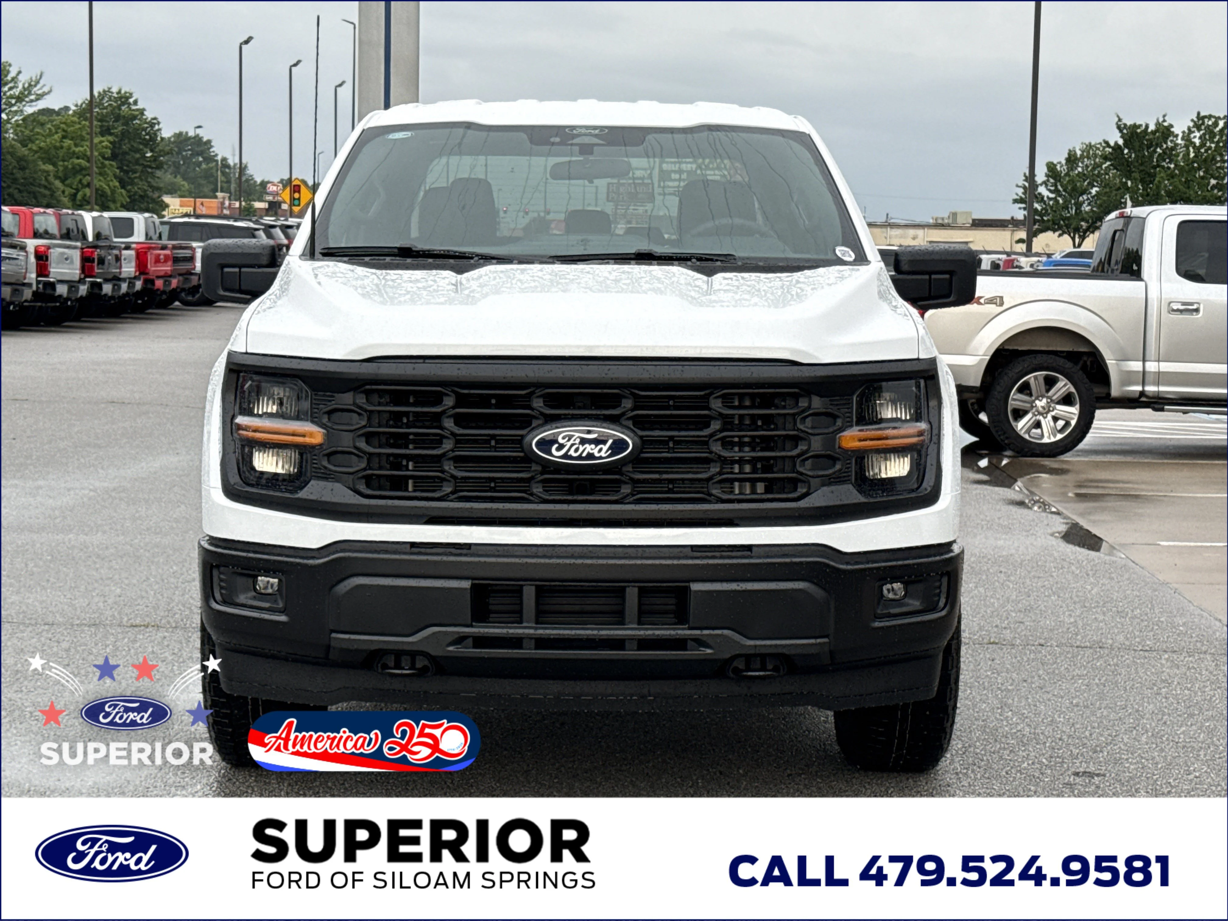 New 2026 Oxford White Ford STX 4WD image 12