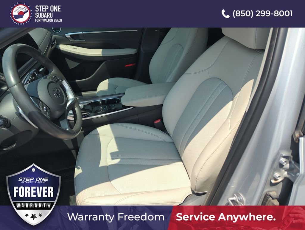 Used 2023 Silver Hyundai Limited image 12