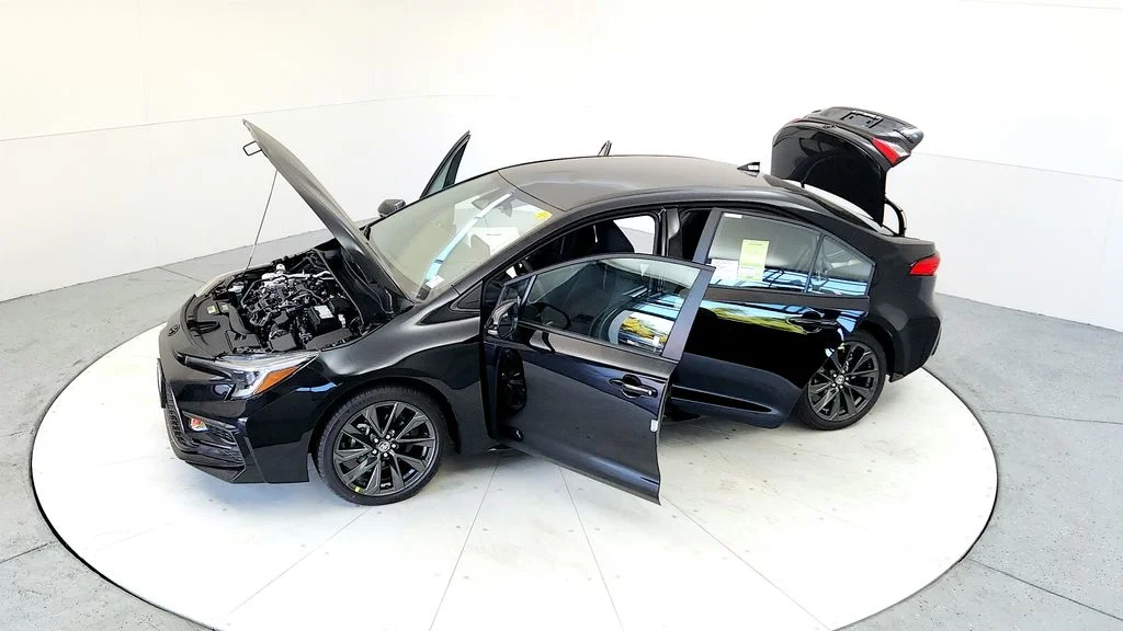 Certified Used 2024 Black Toyota SE image 18