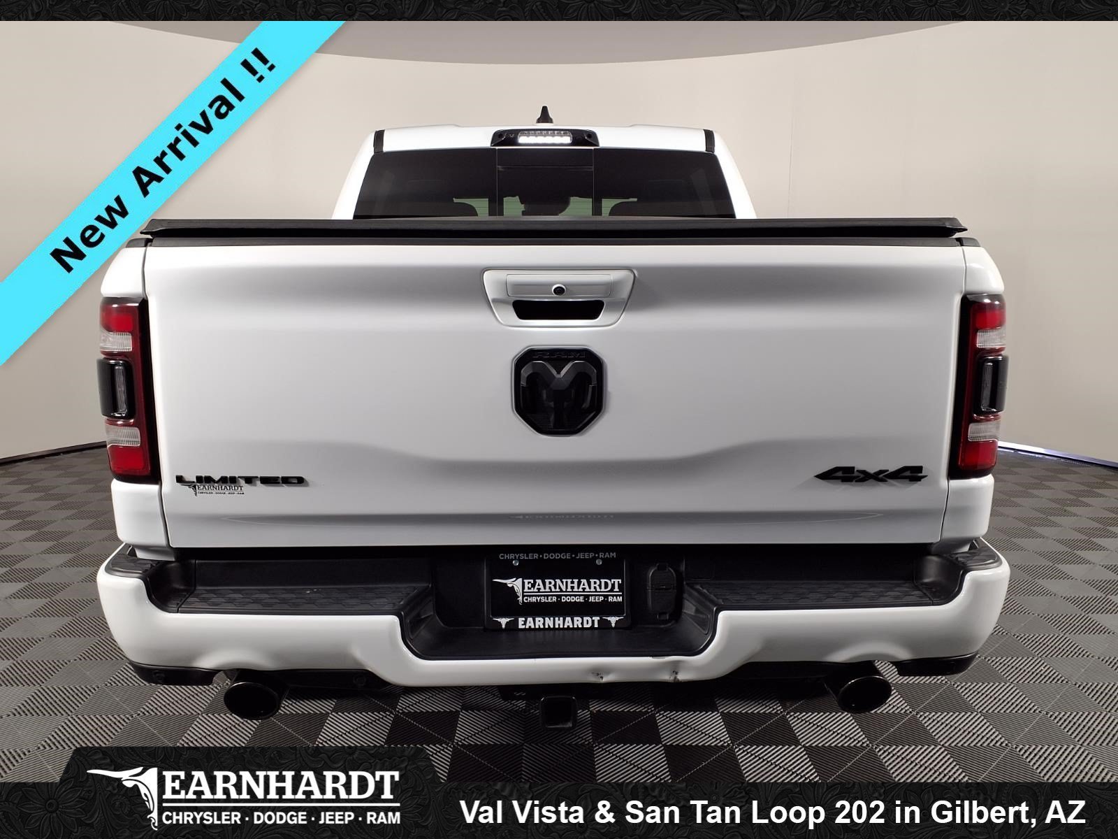 Used 2022 Bright White Clearcoat Ram Limited image 5