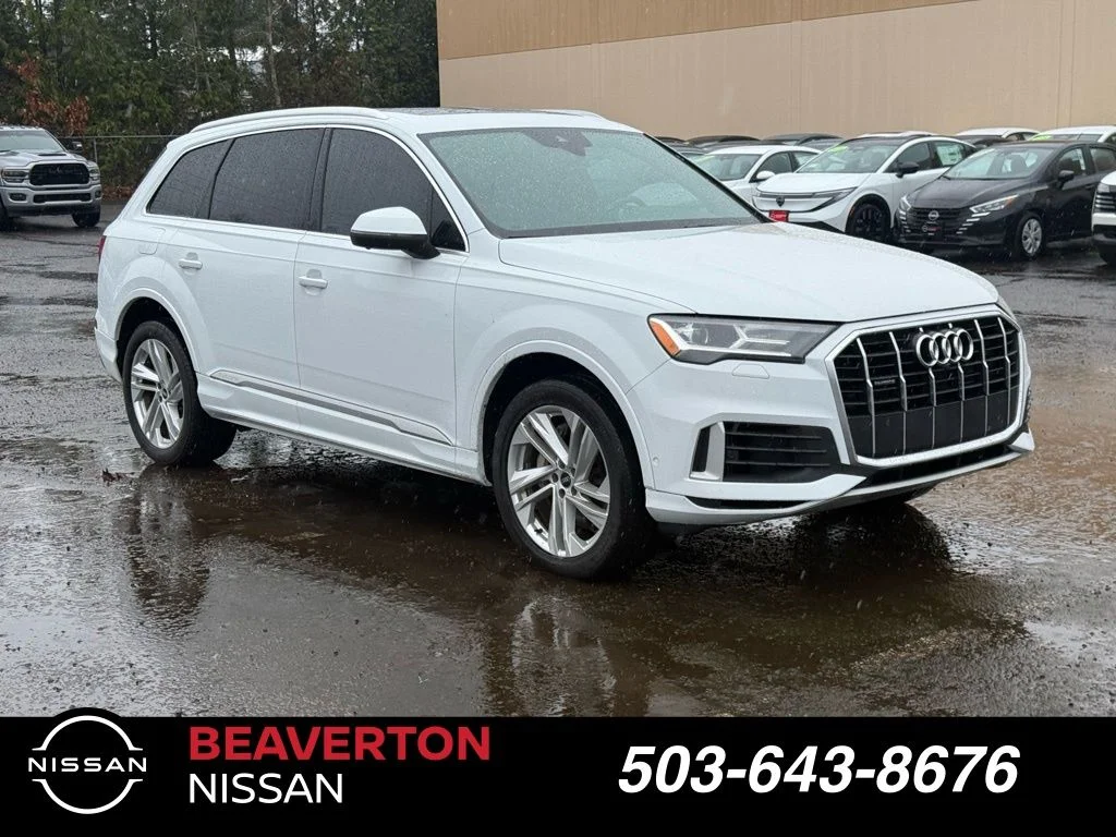 Used 2021 White Audi 55 Premium image 1