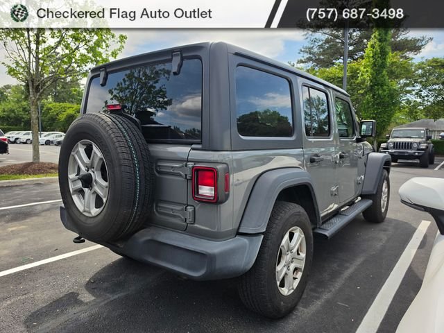 Used 2020 Sting-Gray Clearcoat Jeep Unlimited Sport S image 6