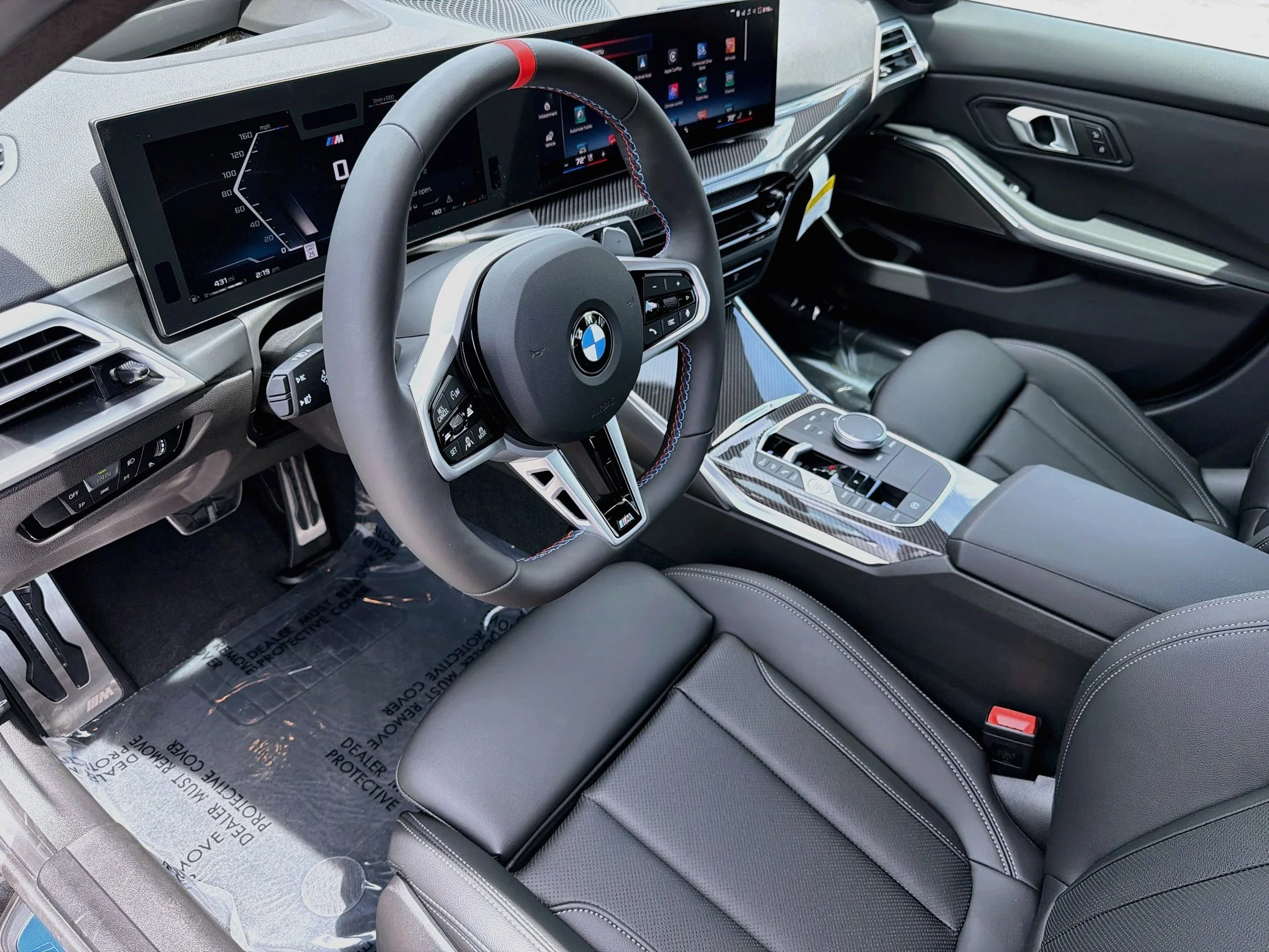 New 2026 Black Sapphire Metallic BMW M340i NA image 26