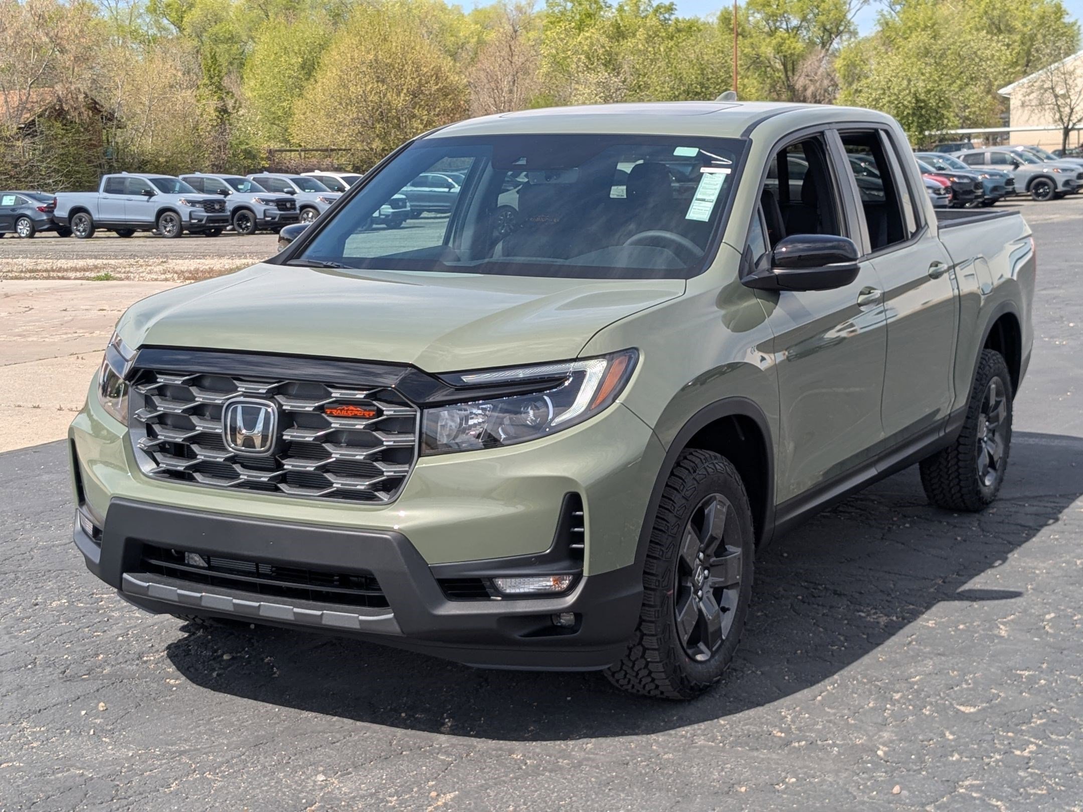 New 2026 Ash Green Metallic Honda TrailSport image 8