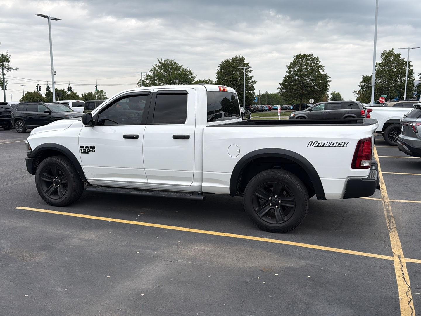 Used 2021 Bright White Clearcoat Ram Warlock image 4