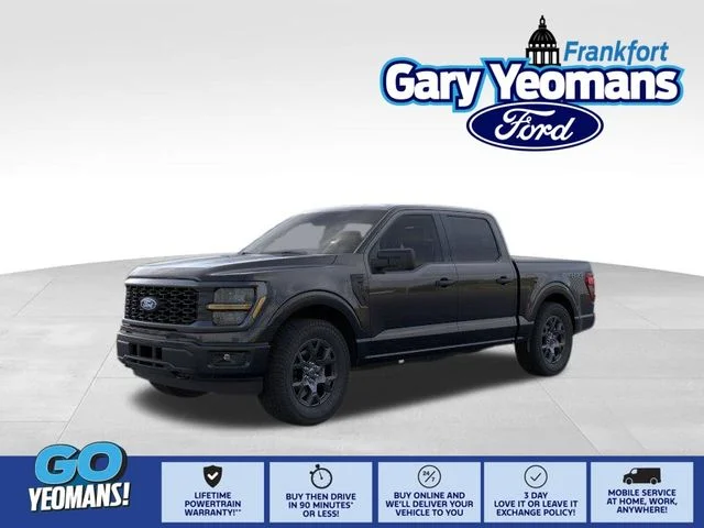 New 2026 Agate Black Metallic Ford STX® image 1