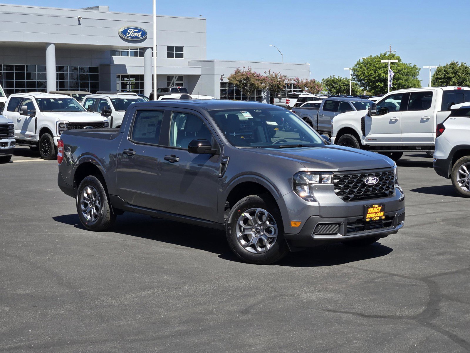 New 2026 Carbonized Gray Metallic Ford XLT image 1