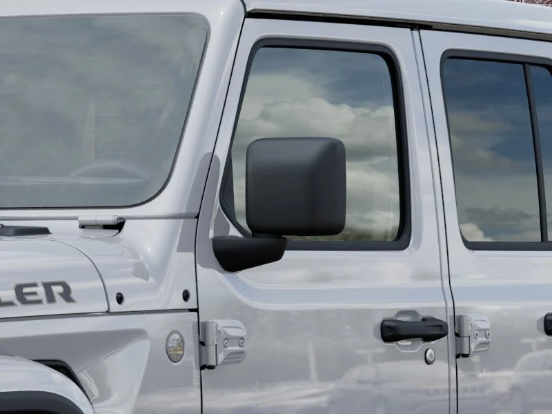 New 2026 Bright White Clear-Coat Exterior Paint Jeep Sport S image 38