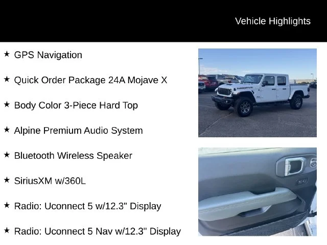 Used 2025 White Jeep Mojave image 7