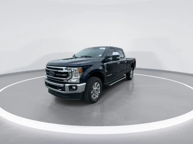 Used 2022 Blue Ford Lariat image 3