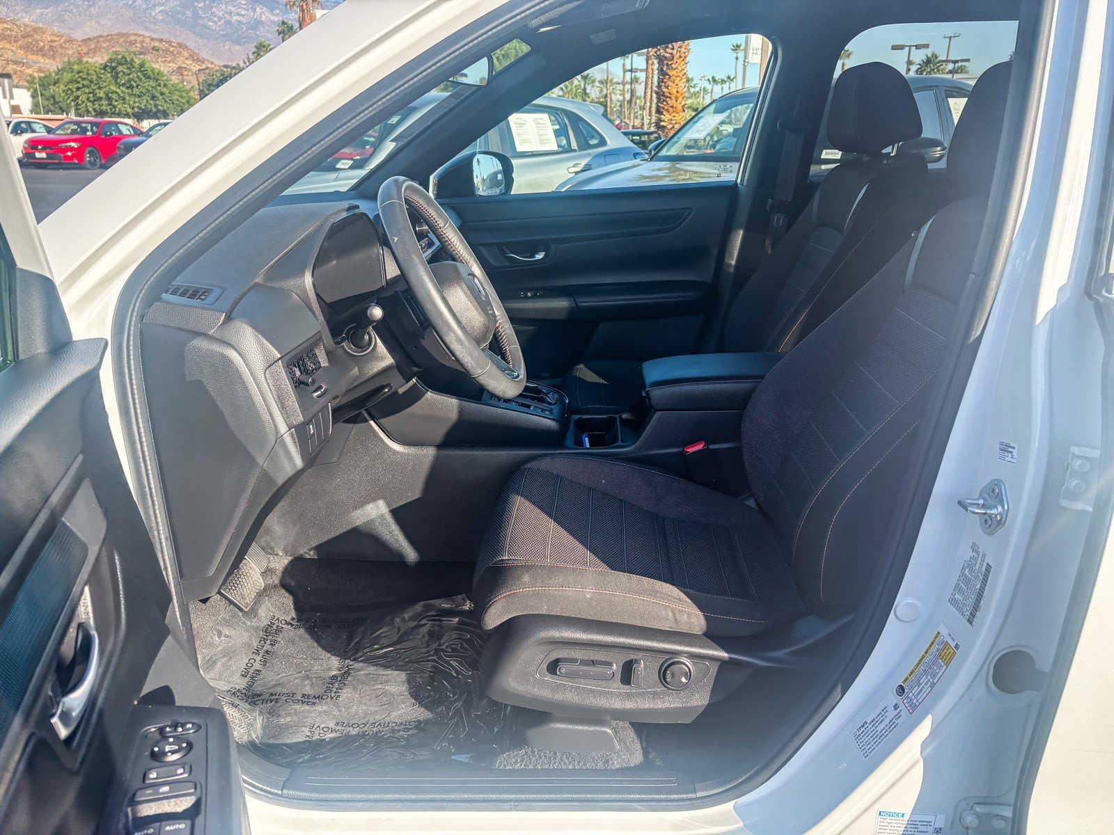 Used 2023 Platinum White Pearl Honda Sport image 19