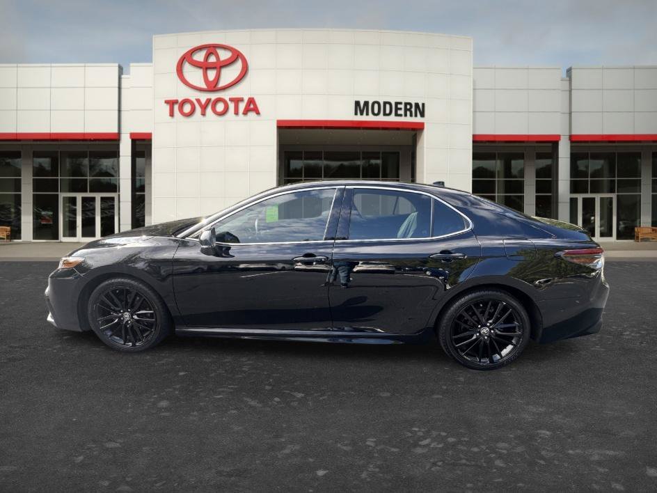 Used 2023 Midnight Black Metallic Toyota XSE image 4