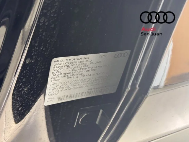 New 2026 Black Audi 2.0T Premium Plus image 39