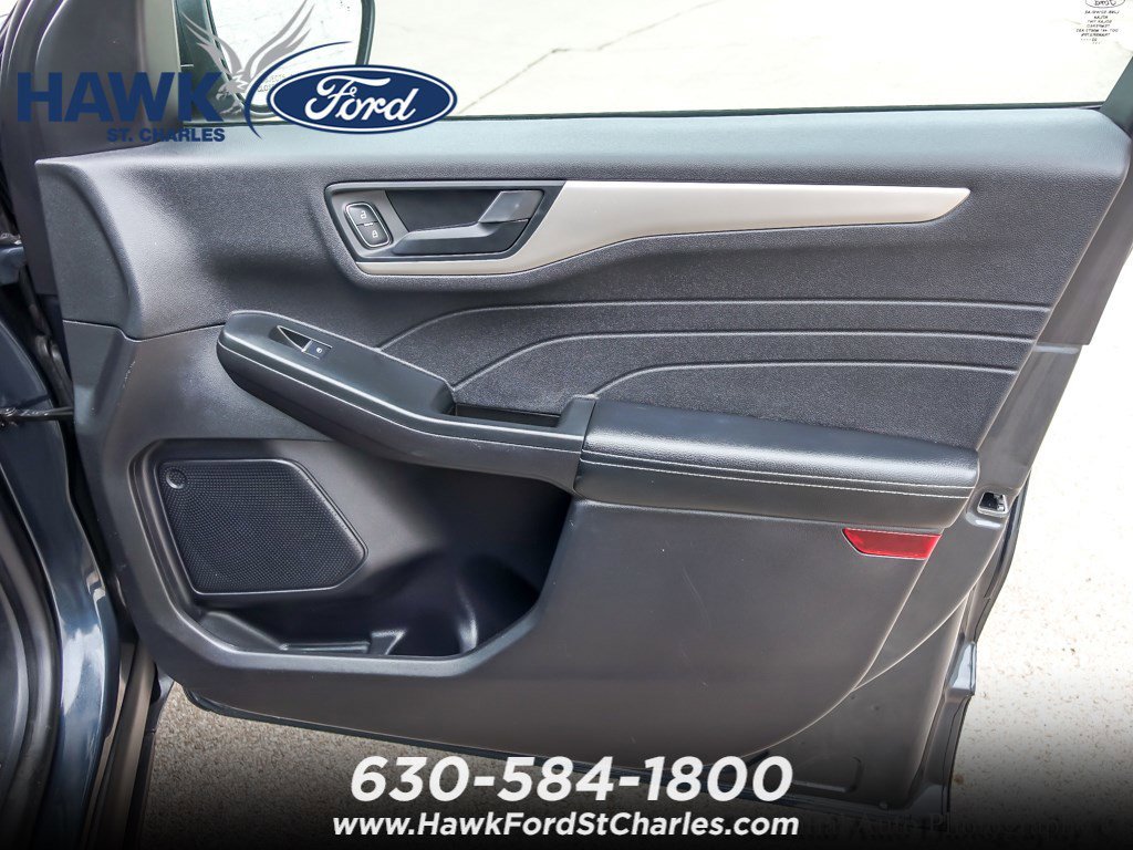 Certified Used 2022 Blue Metallic Ford SE image 26